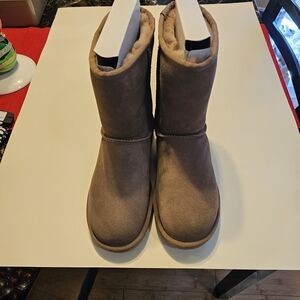 UGG Classic Short II Metallic Tan Boots